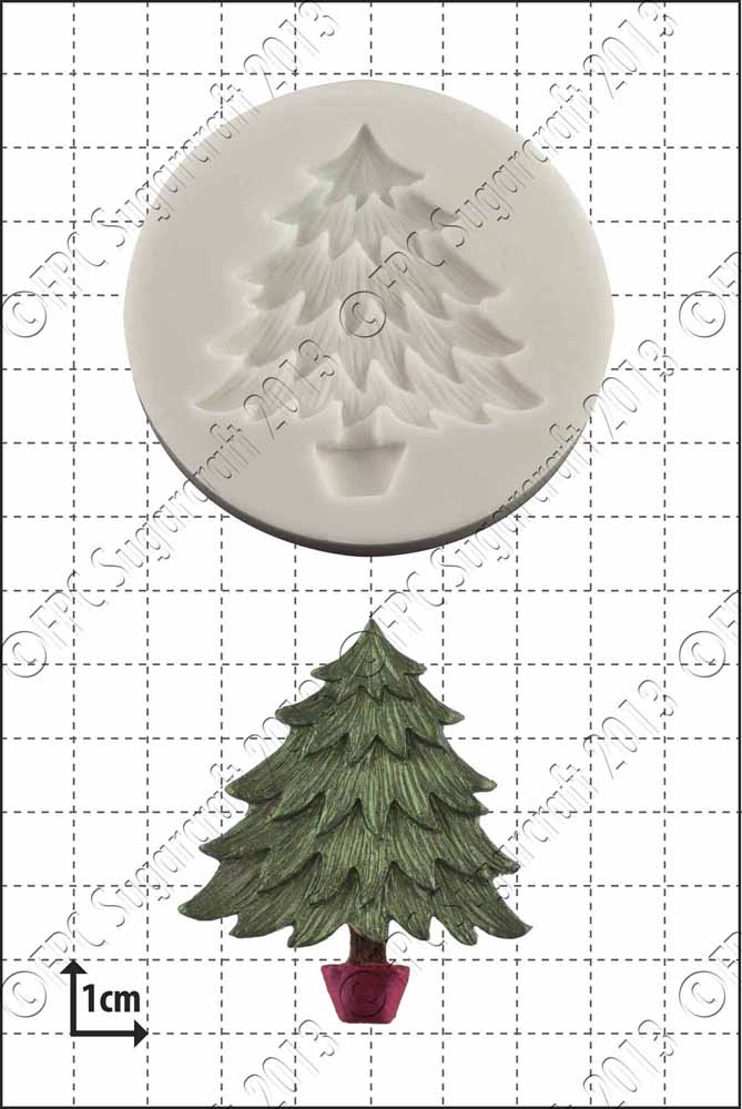 Christmas tree silicone mould hot sale